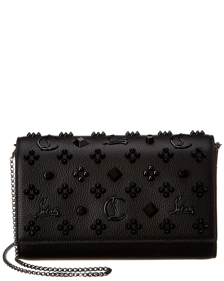 Christian Louboutin Paloma Clutch In Loubinthesky Leather