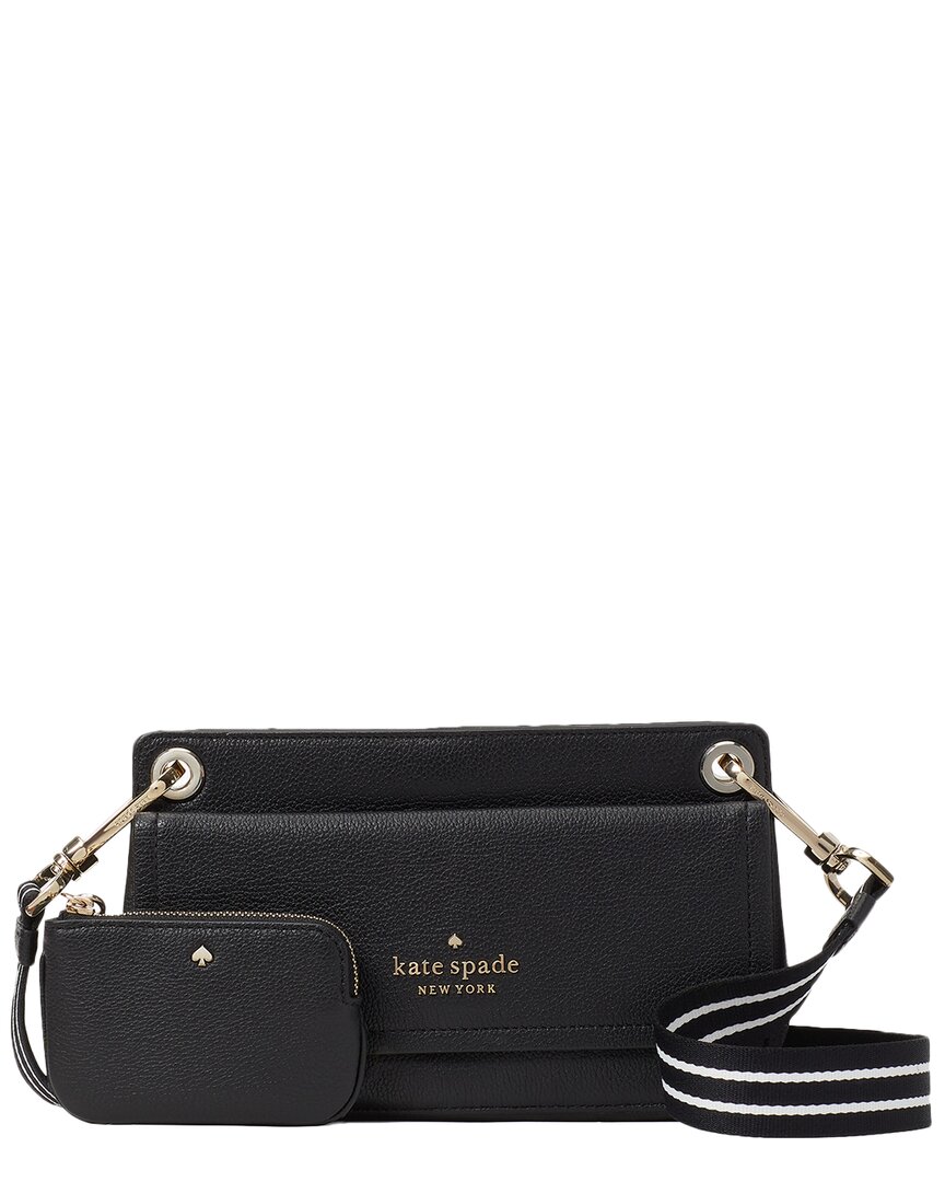 Kate Spade New York Rosie Pebbled Leather Small Flap Crossbody