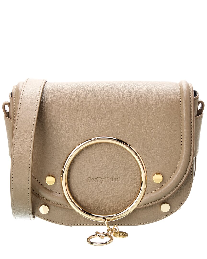 See By Chloé Mara Hobo Bag - See By Chloe - Cement Beige - Leather