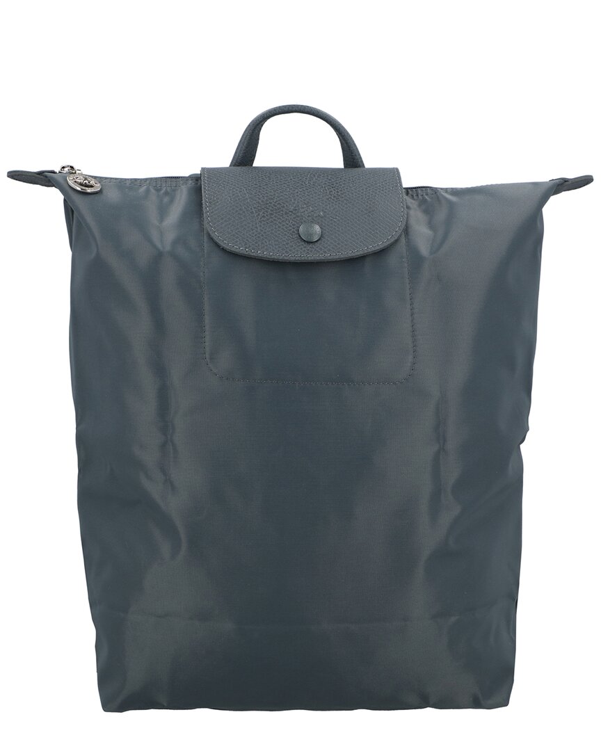 Longchamp Le Pliage One Medium Backpack In Grey