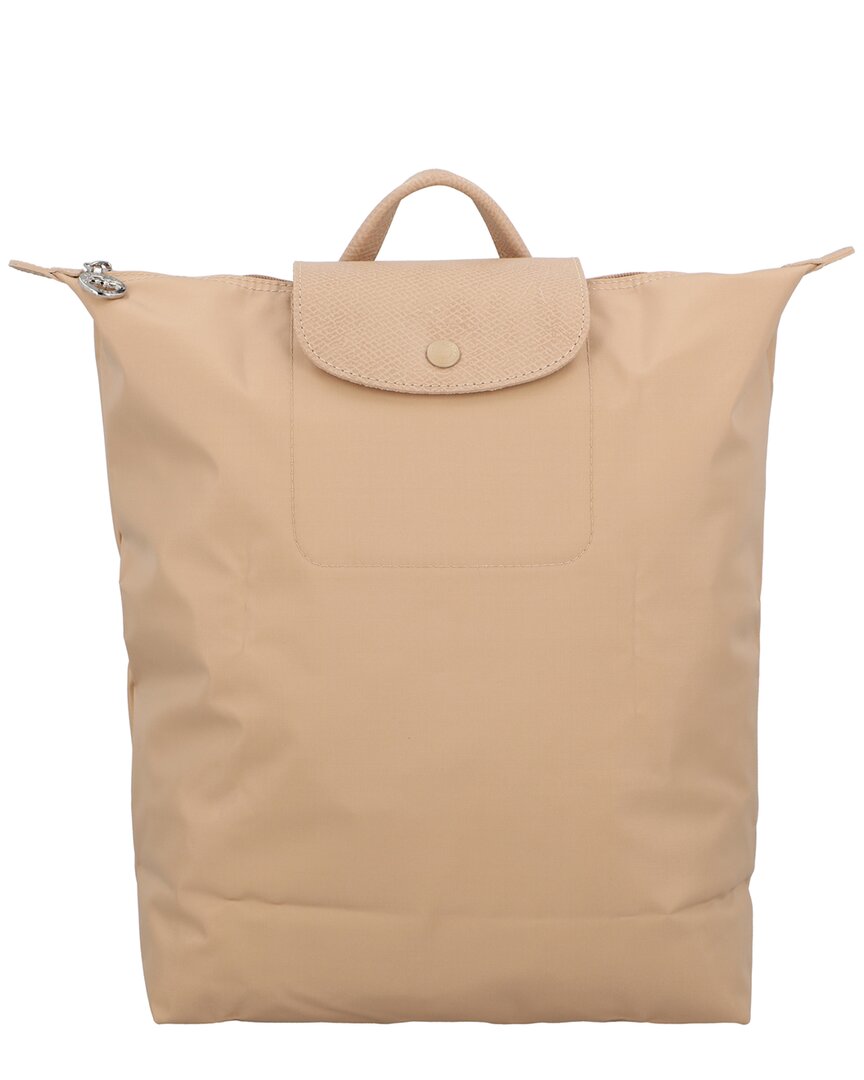 Longchamp Le Pliage One Medium Backpack In Beige
