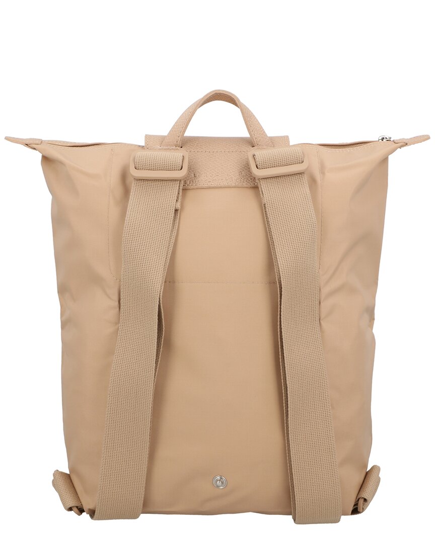 Longchamp Le Pliage One Medium Backpack In Beige