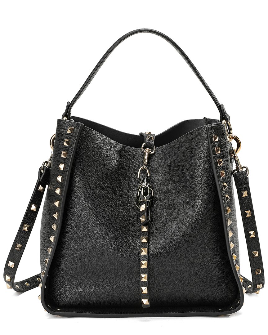 Tiffany & Fred Paris Leather Hobo Shoulder Bag