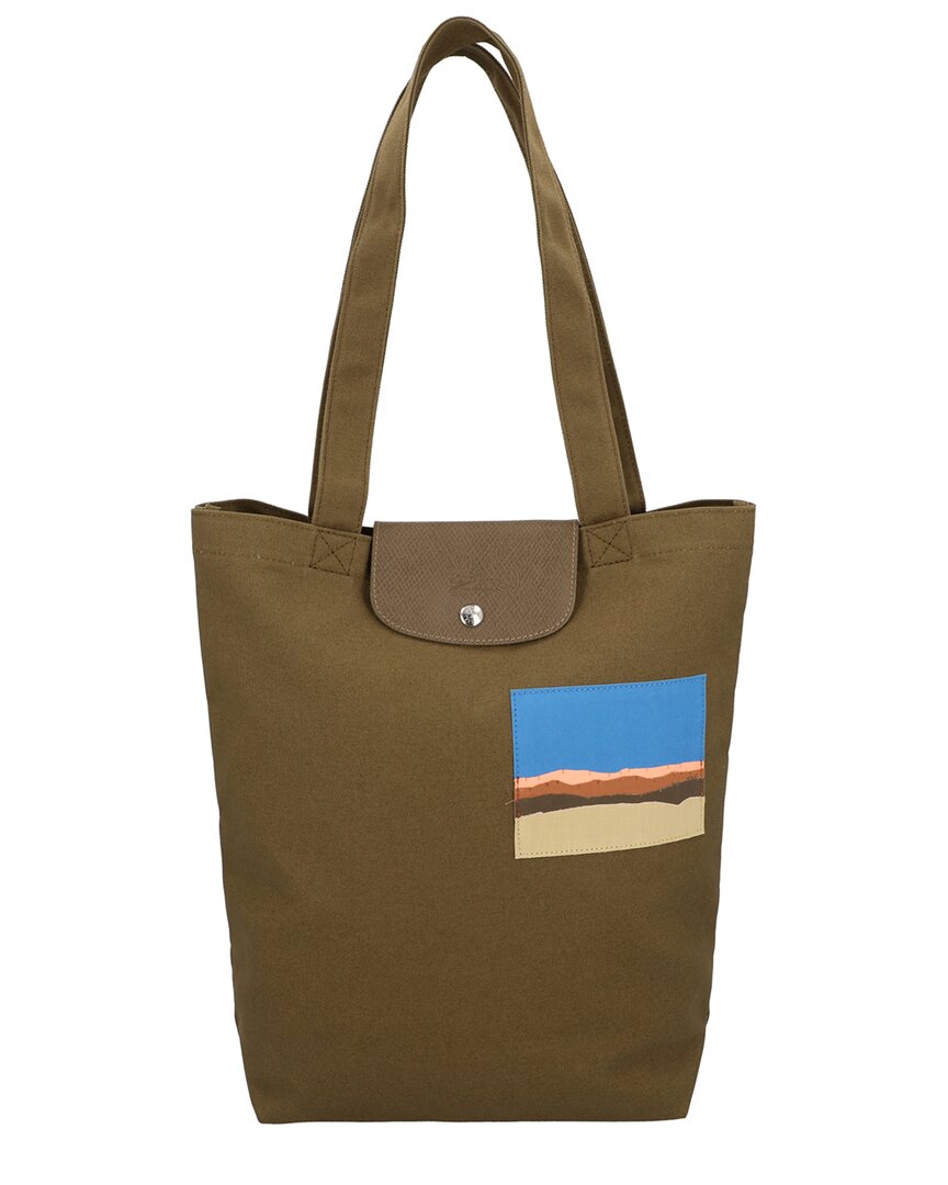 Longchamp Caroline Helain X M Tote In Green