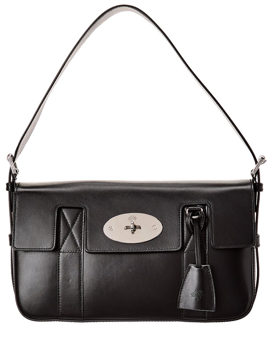 MULBERRY MULBERRY EAST WEST BAYSWATER LEATHER SHOULDER BAG
