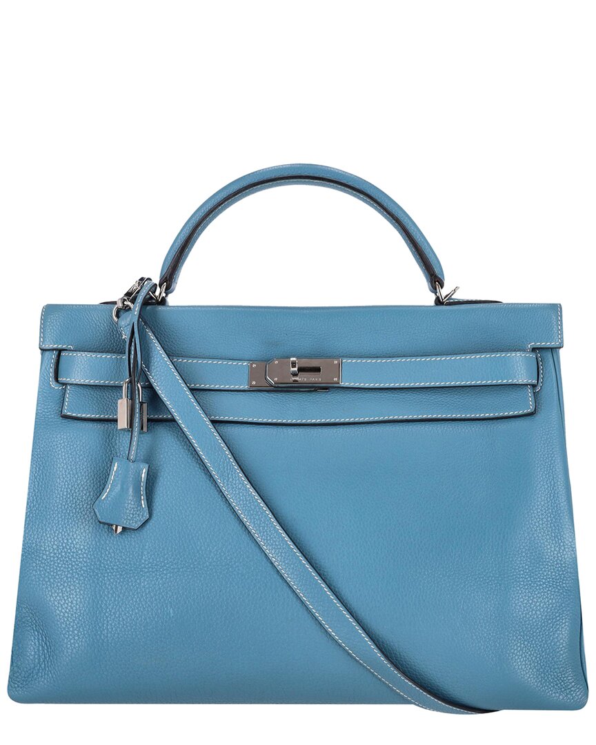 Hermes Hermès Kelly Clemence Retourne 40cm Bag (authentic Pre-loved)