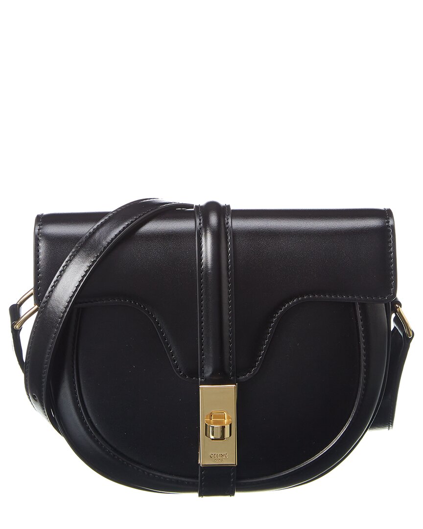 Celine Small Besace 16 Leather Shoulder Bag Women's | eBay