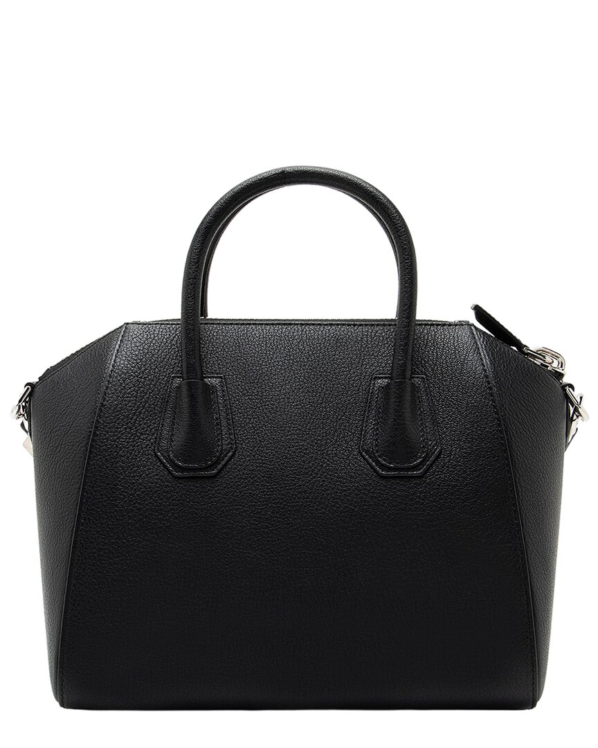 Givenchy Black Goatskin Sugar Antigona Small Satchel (authentic Pre-loved)