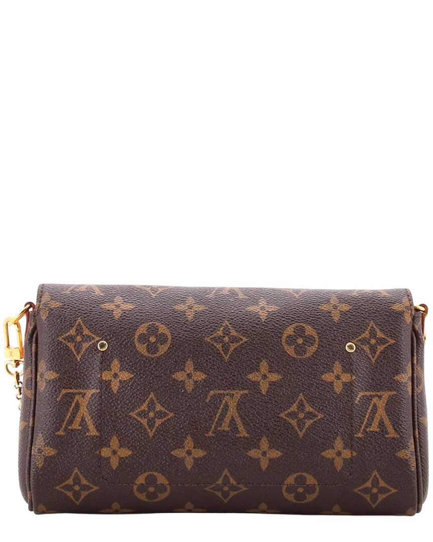 LOUIS VUITTON 브라운 모노그램 캔버스 페이보릿 PM