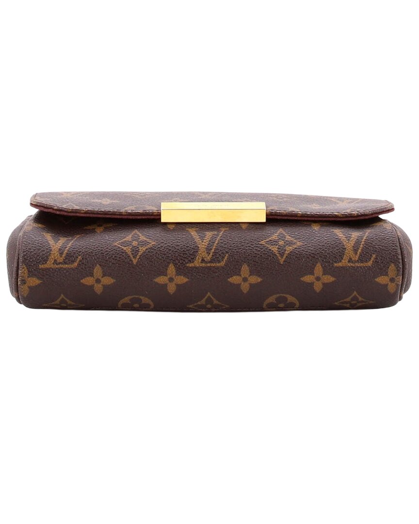 LOUIS VUITTON 브라운 모노그램 캔버스 페이보릿 PM