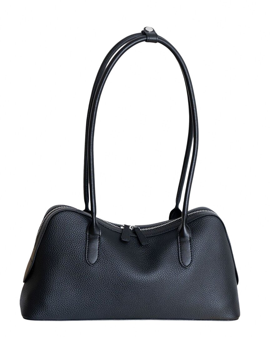 Bella Desert Leather Shoulder Bag In Multi