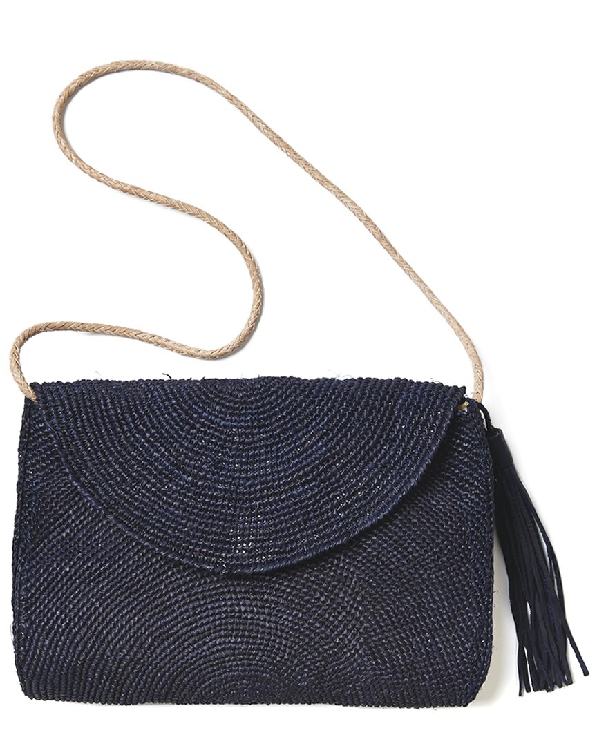 MAR Y SOL MAR Y SOL LEAH RAFFIA SHOULDER BAG 