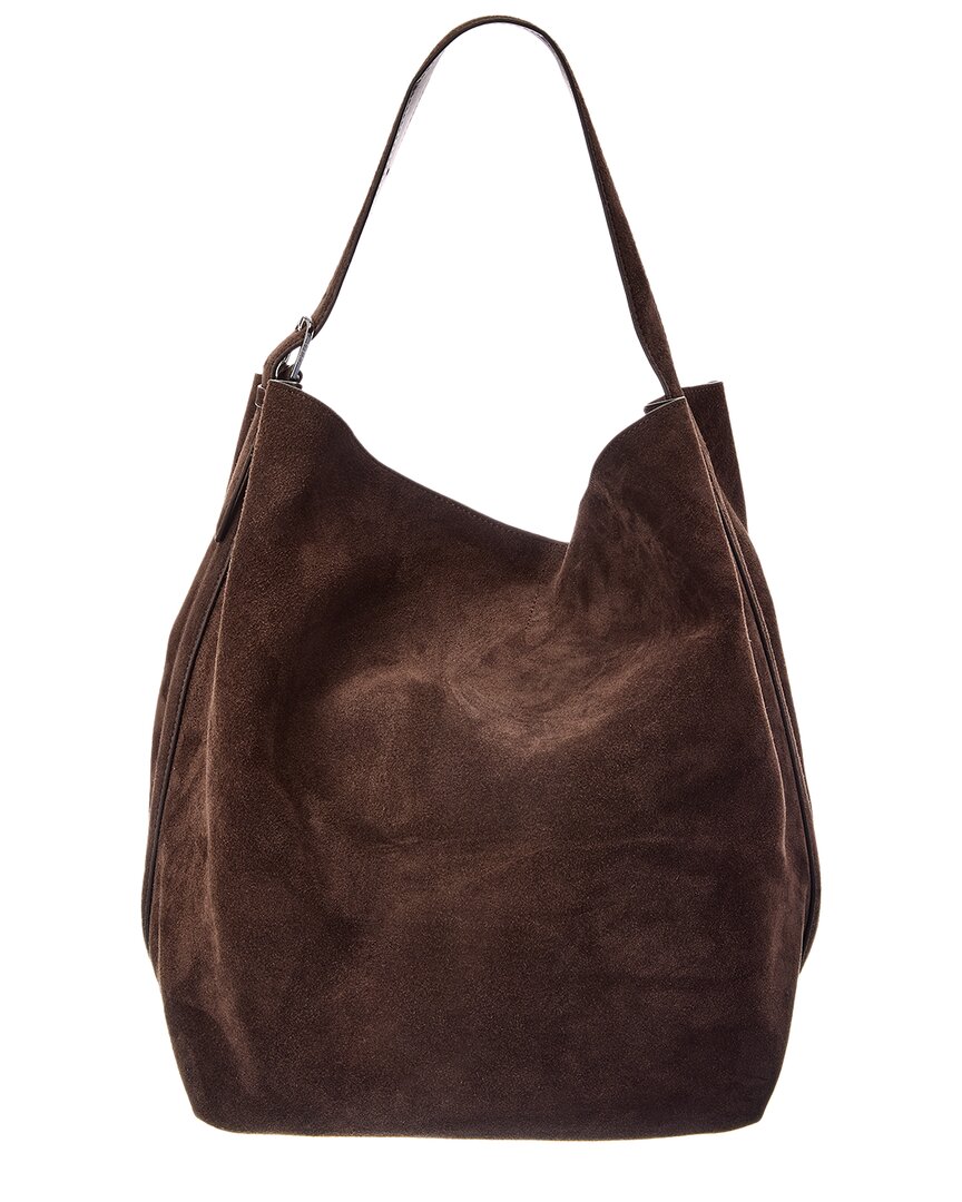 Toteme Women's Brown Belted Large Suede Tote Bag - Mytheresa - Image 3