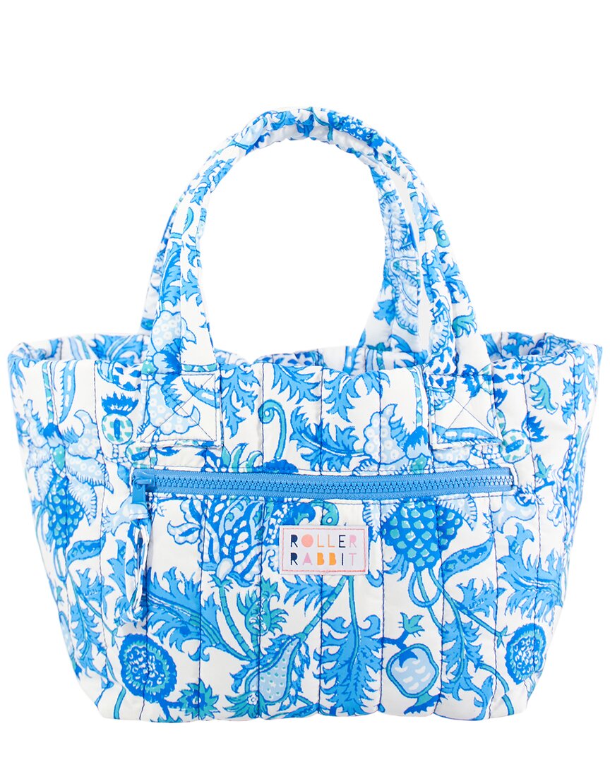 Shop Roller Rabbit Amanda Quilted Tote In Blue