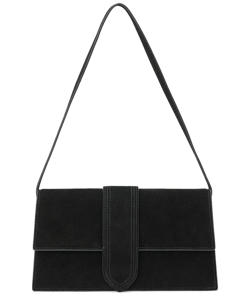 Tiffany & Fred Paris Full-grain Leather Shoulder Bag In Brown
