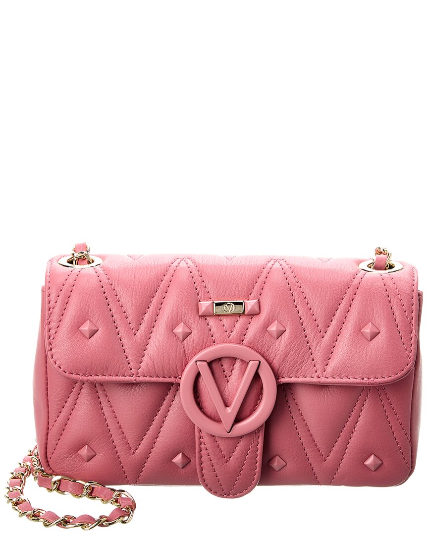 Valentino By Mario Valentino Poisson Diamond Leather Crossbody In Pink ModeSens