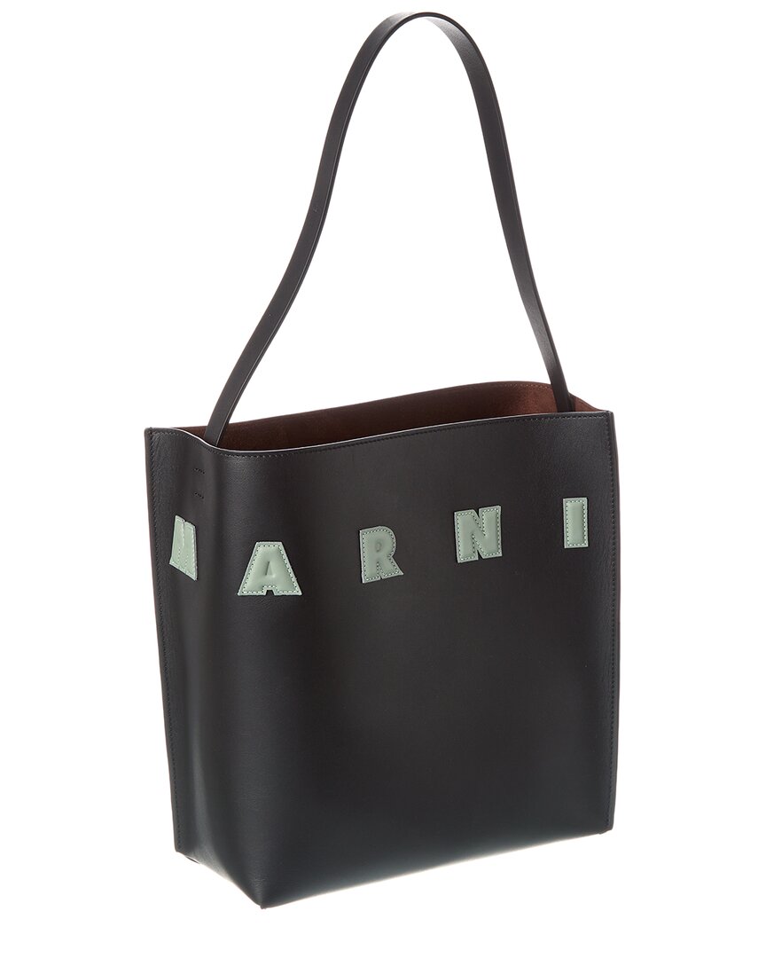 Marini Museo Leather Hobo Bag