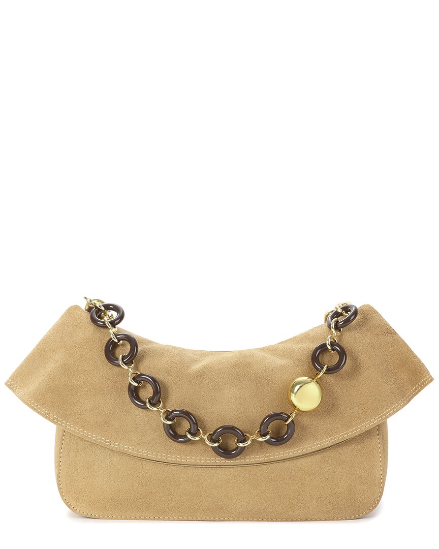 Tiffany & Fred Paris Leather Shoulder Bag In Brown