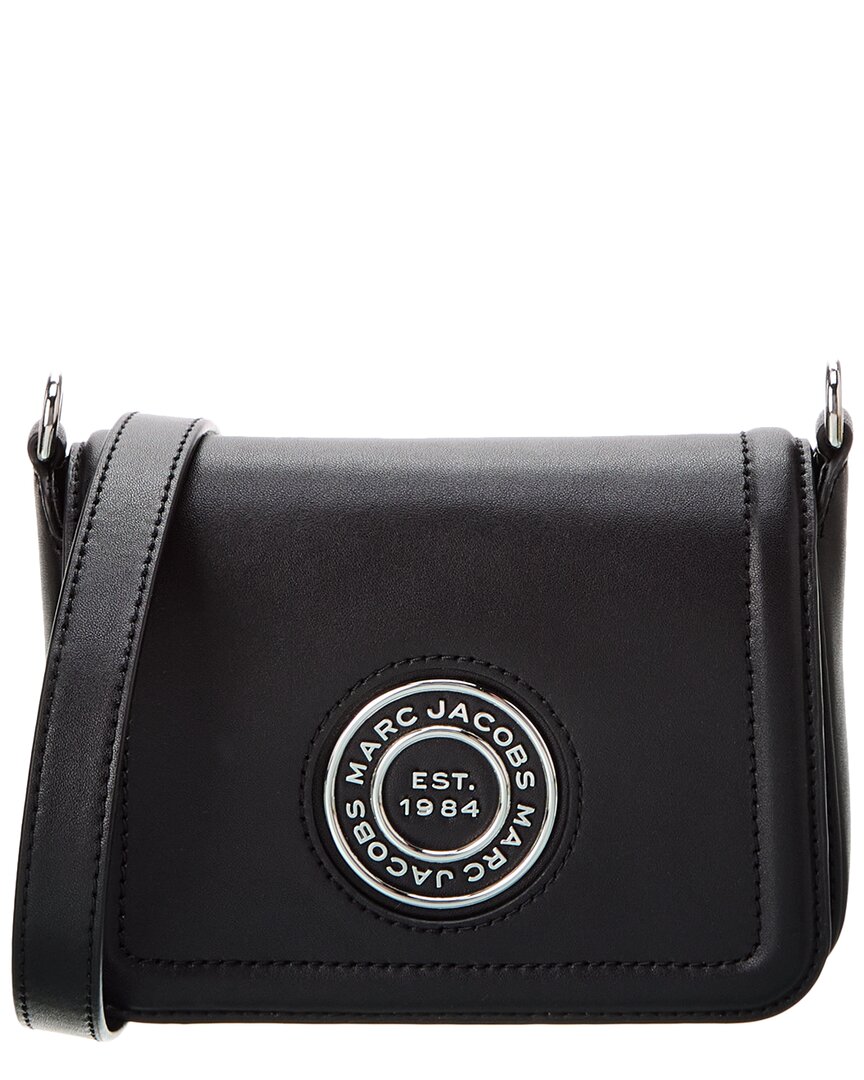 Shop Marc Jacobs Leather Shoulder Bag In Black