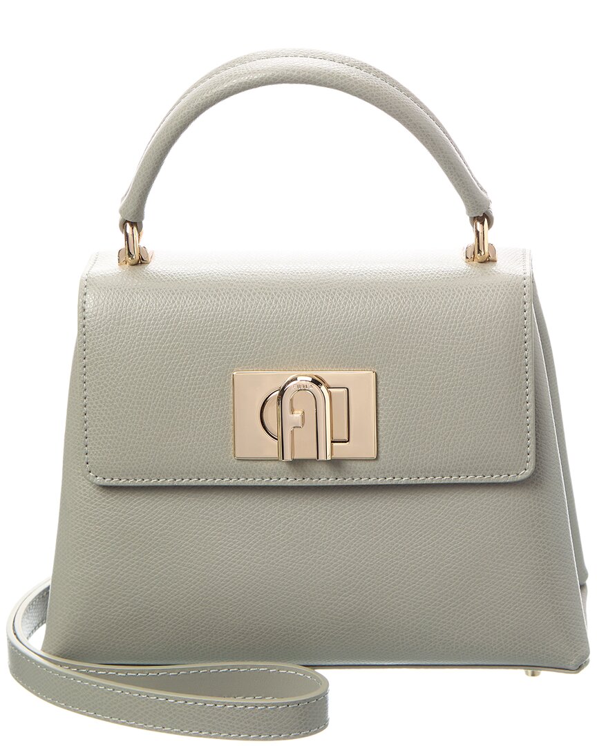 Furla 1927 Mini Top Handle Leather Satchel