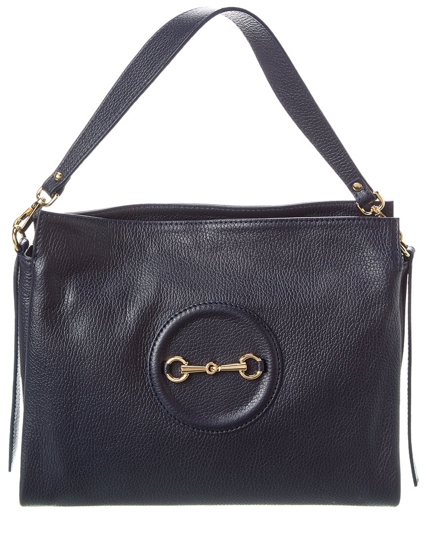 Persaman New York #1008 Leather Tote In Black