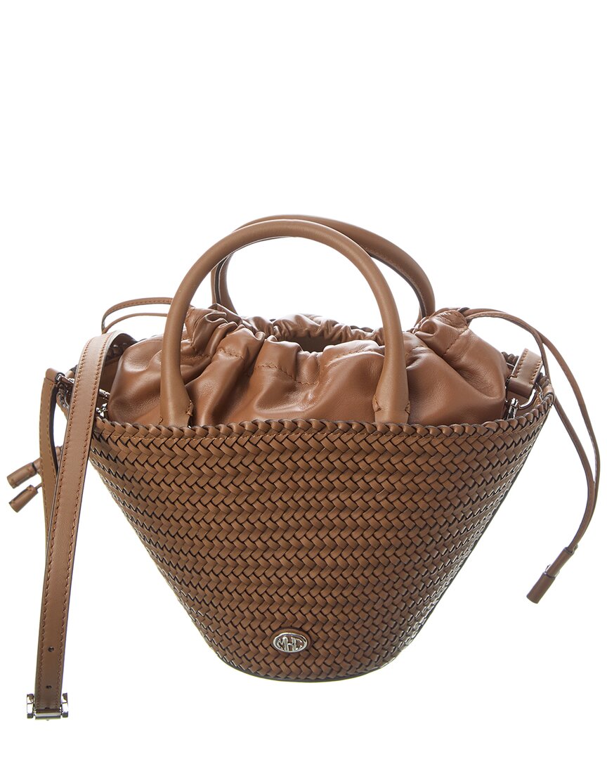 Michael Kors Market Leather Bag In Brown