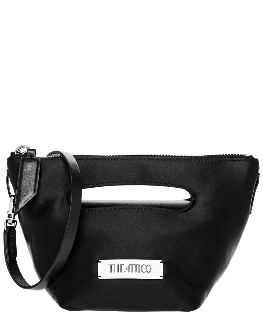 Attico Via Dei Giardini 15 Tote Bag Black In Black