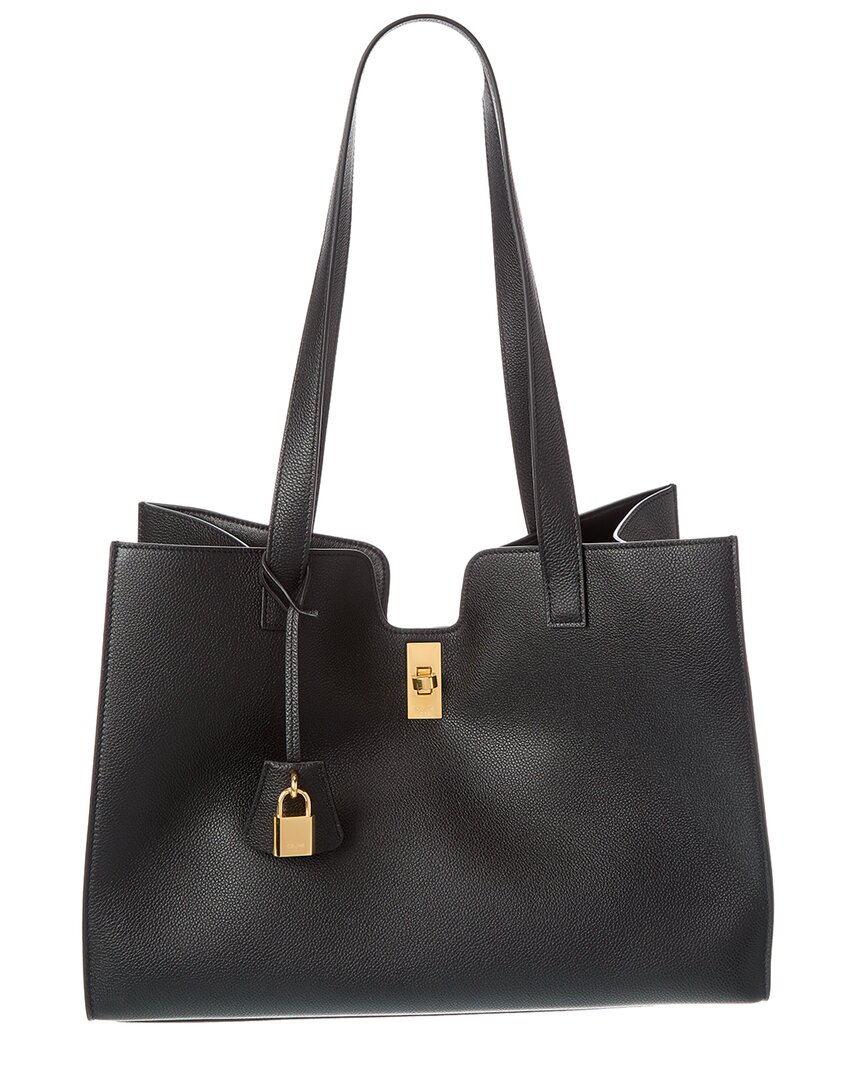 Celine Cabas 16 Soft Tote Bag In Black