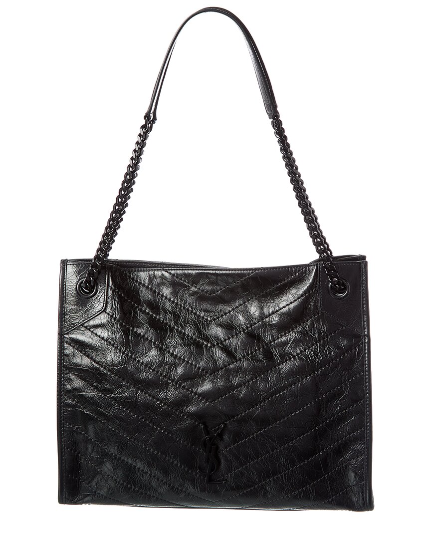 Saint Laurent Niki Medium Leather Tote