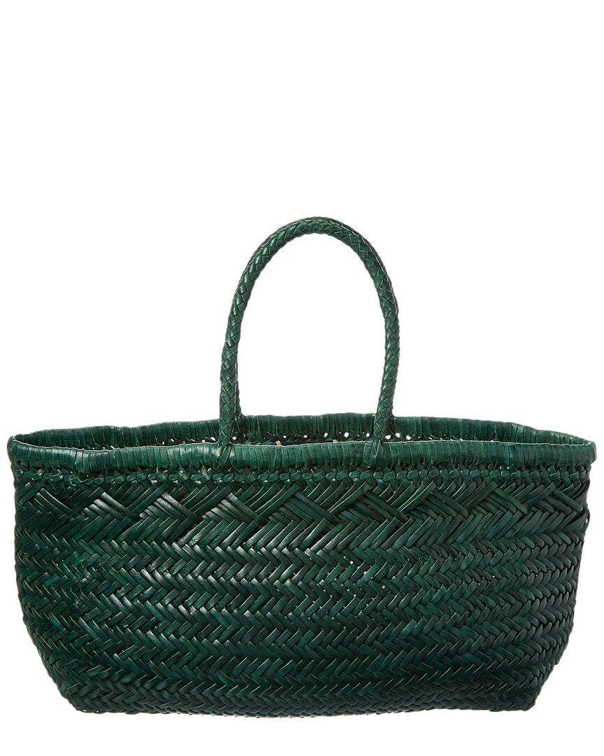 Dragon Diffusion Woven Leather Tote