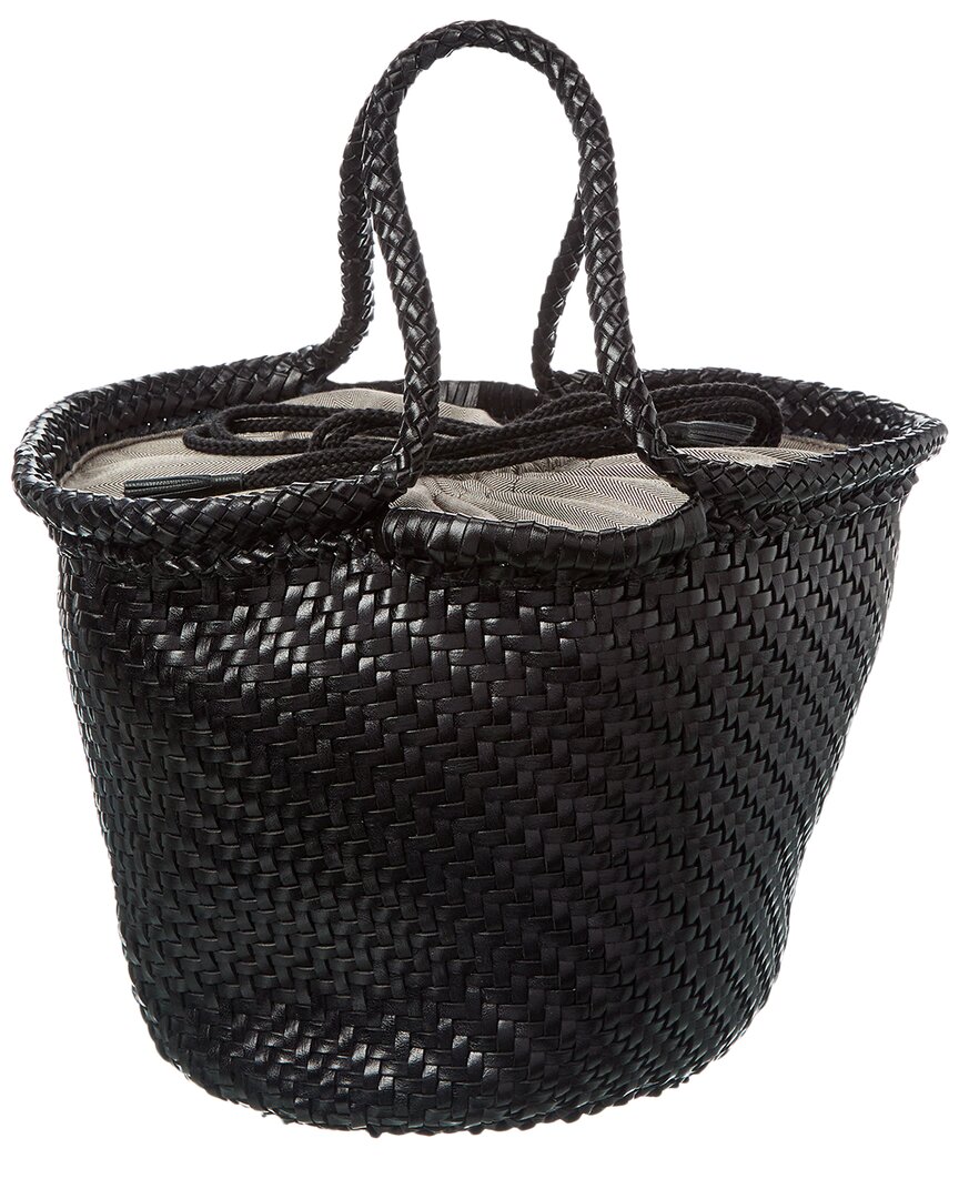 Dragon Diffusion Martha Woven Leather Tote