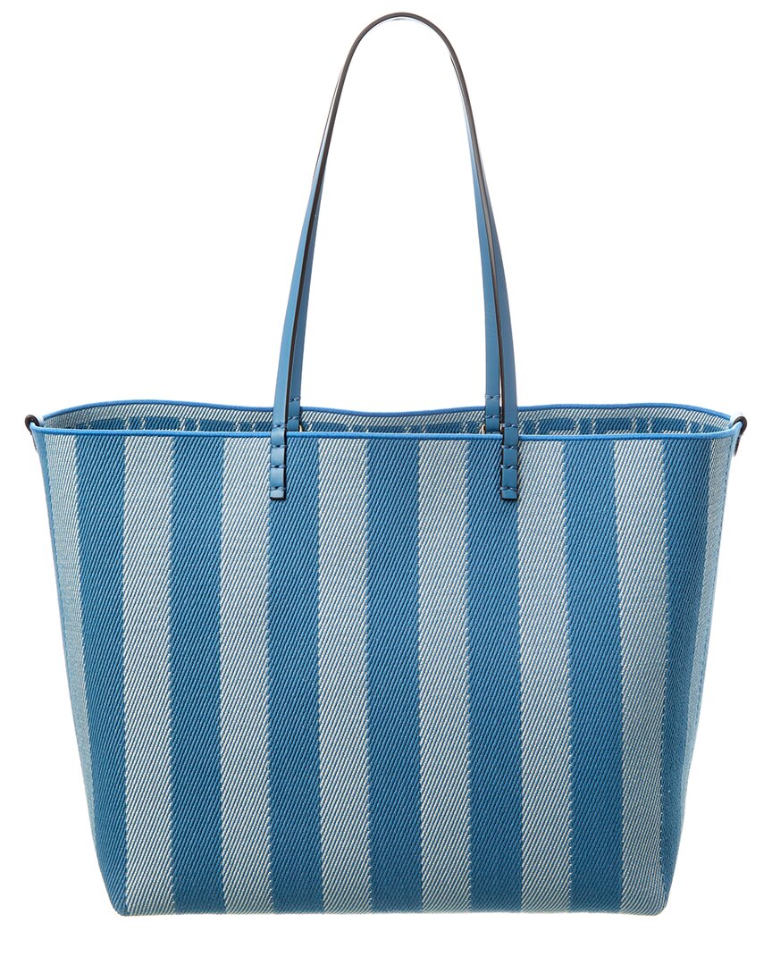 Fendi Roll Large Ff Canvas & Leather Tote