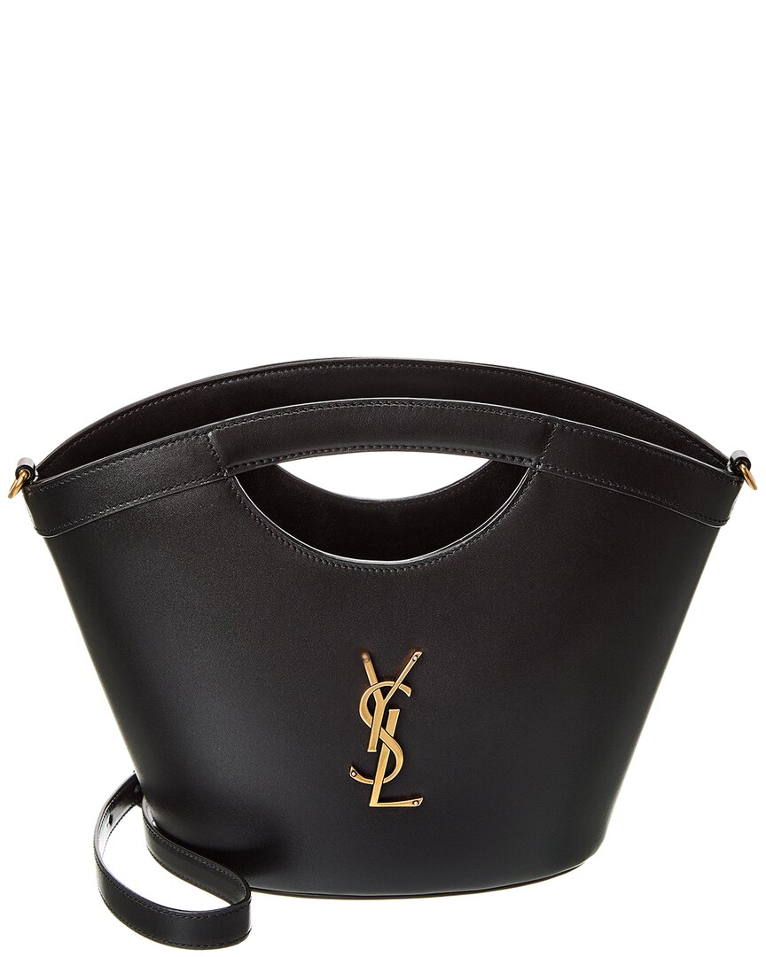 Saint Laurent Celia Mini Leather Tote