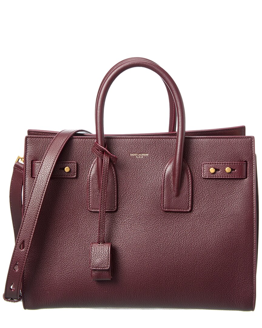 Saint Laurent Sac De Jour Leather Tote