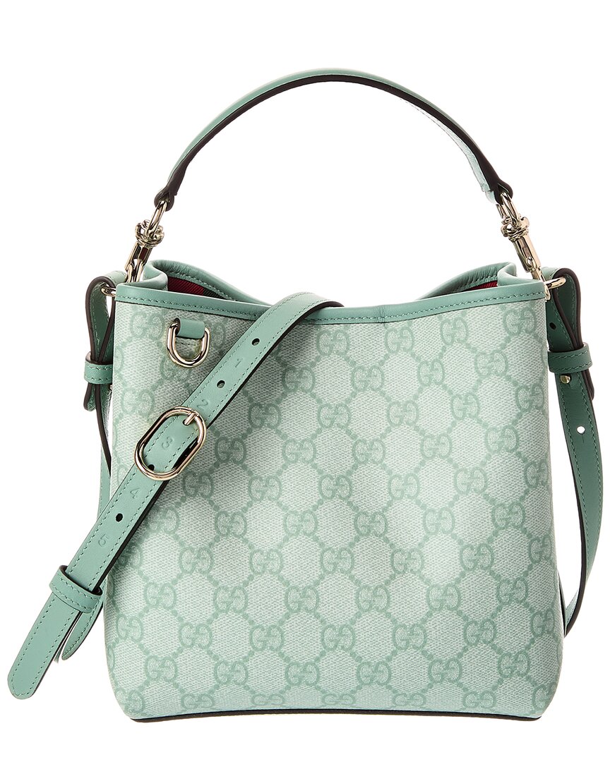 Gucci Gg Emblem Small Fabric Tote