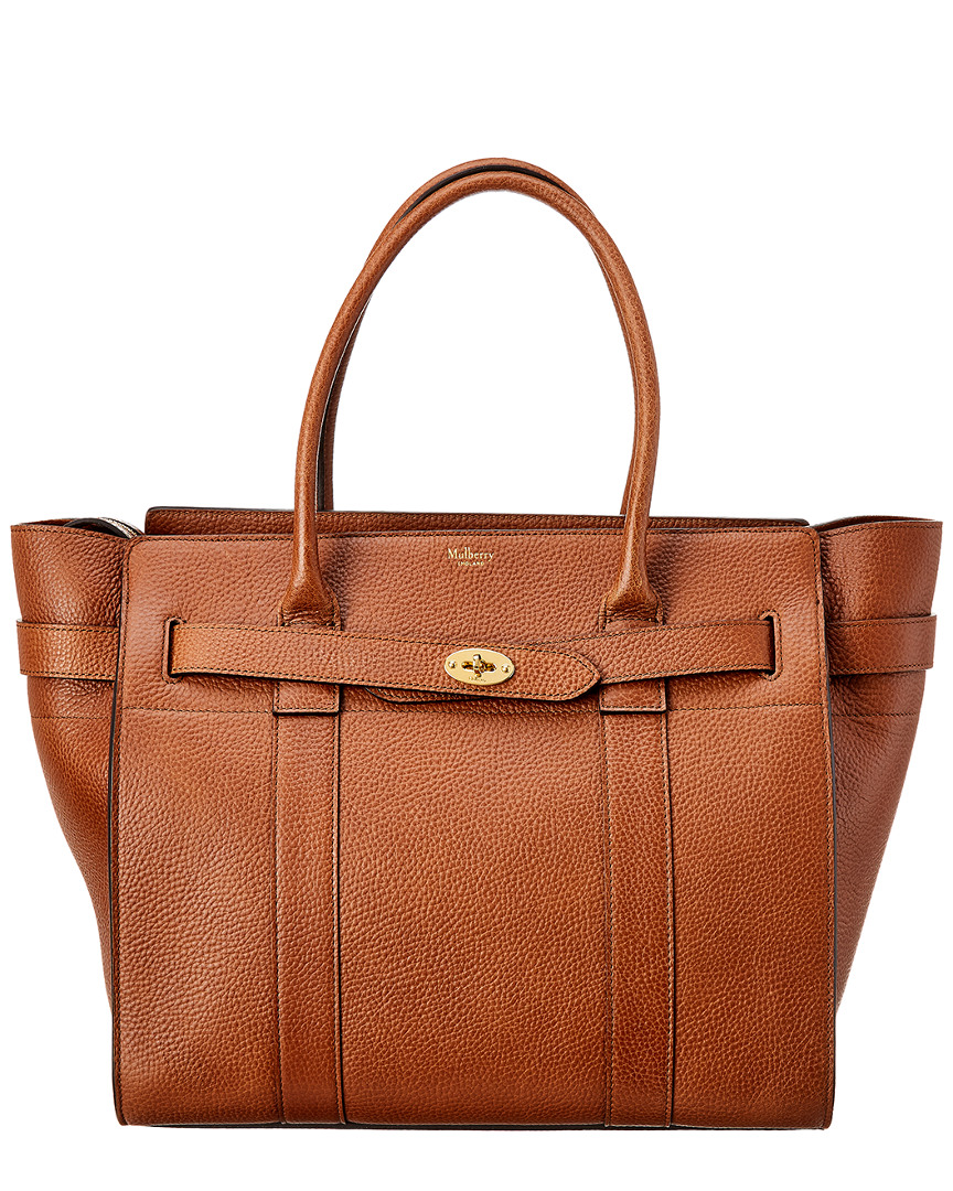 mulberry zipped bag