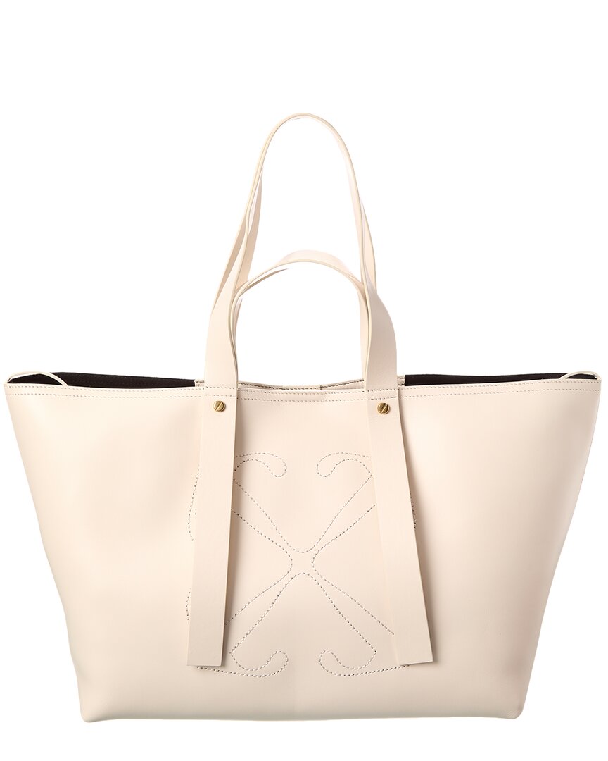 Off-white ™ Day Off Medium Leather Tote