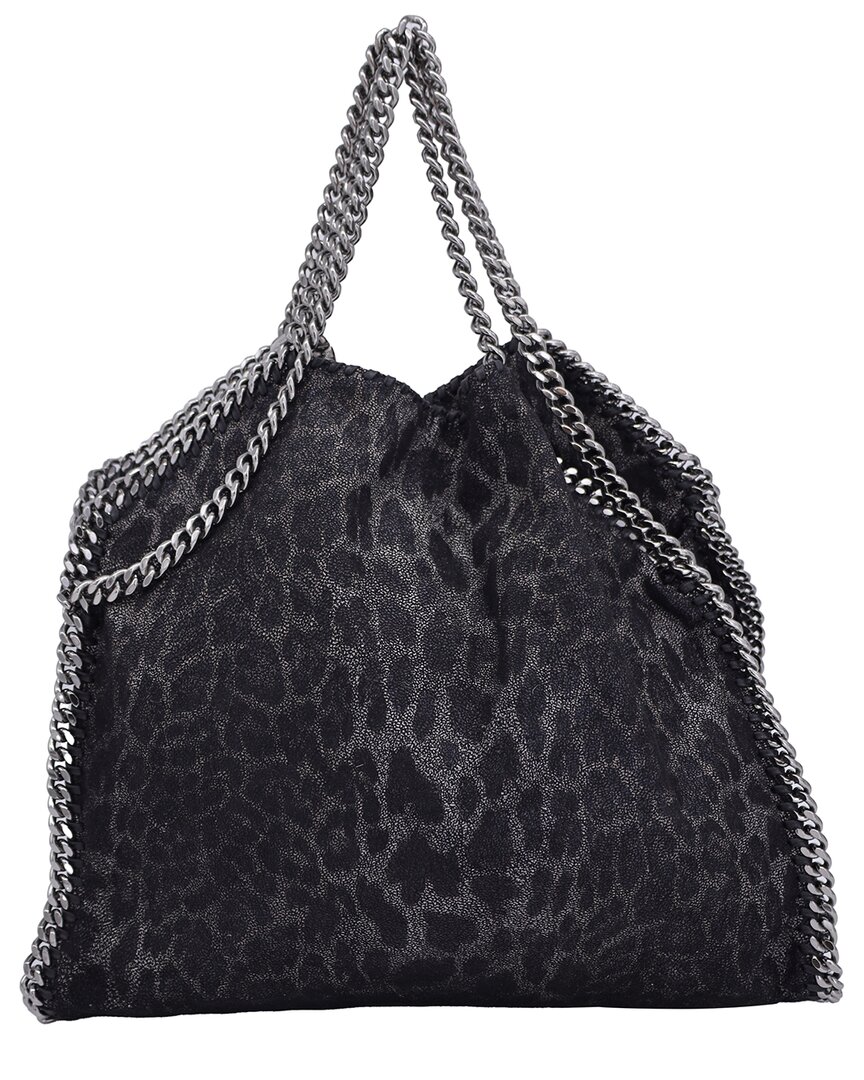 Stella Mccartney Falabella Print Leather Tote