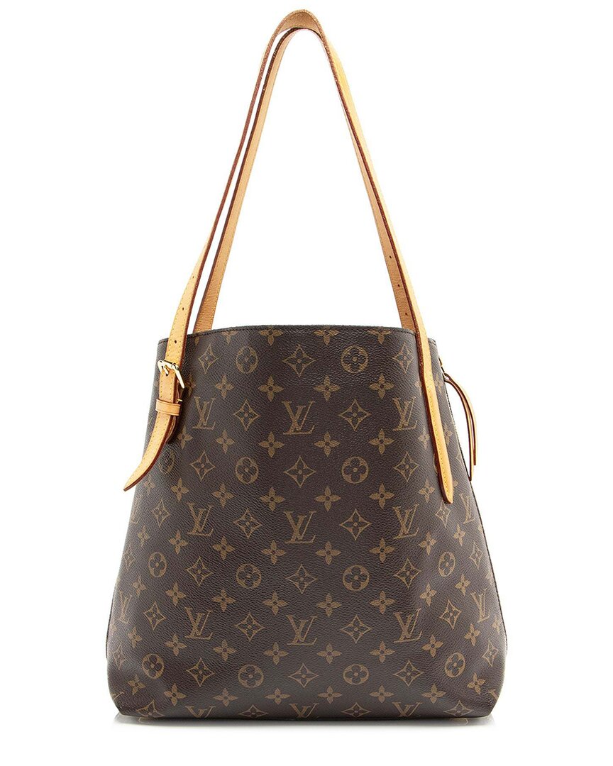 Pre-owned Louis Vuitton Brown Monogram Canvas Voltaire Tote (authentic Pre-loved)