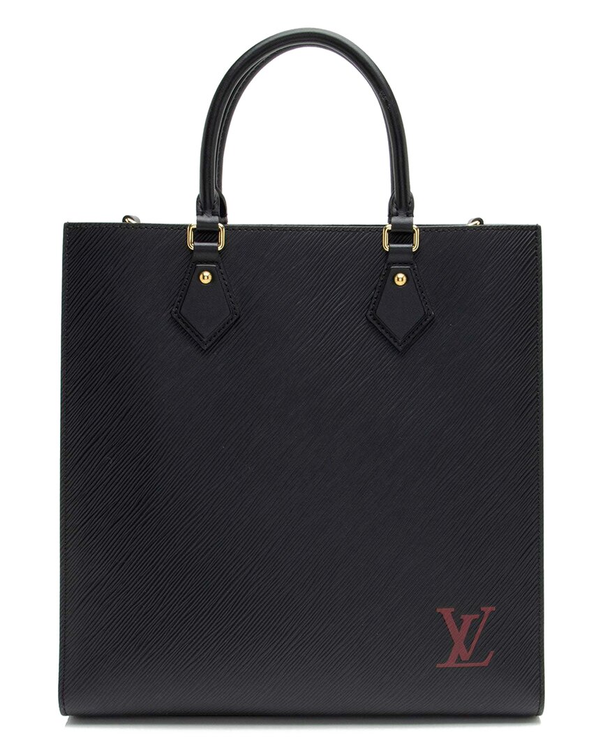 Pre-owned Louis Vuitton Black Epi Leather Sac Plat Pm Tote (authentic Pre-loved)