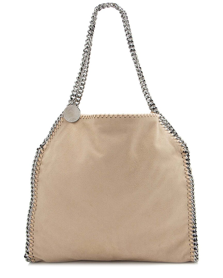 Stella Mccartney Brown Shaggy Deer Falabella Small Tote (authentic Pre-loved)