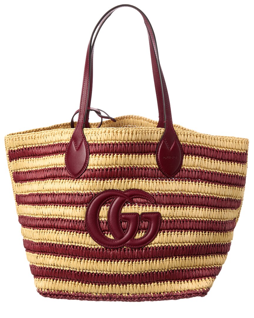 Gucci Gg Medium Tote In Brown