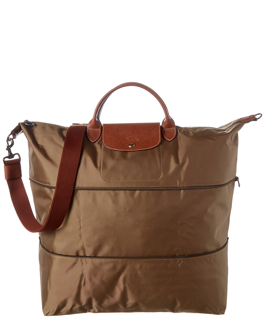 Longchamp Le Pliage Expandable Nylon Travel Bag Women&#39;s Green | eBay