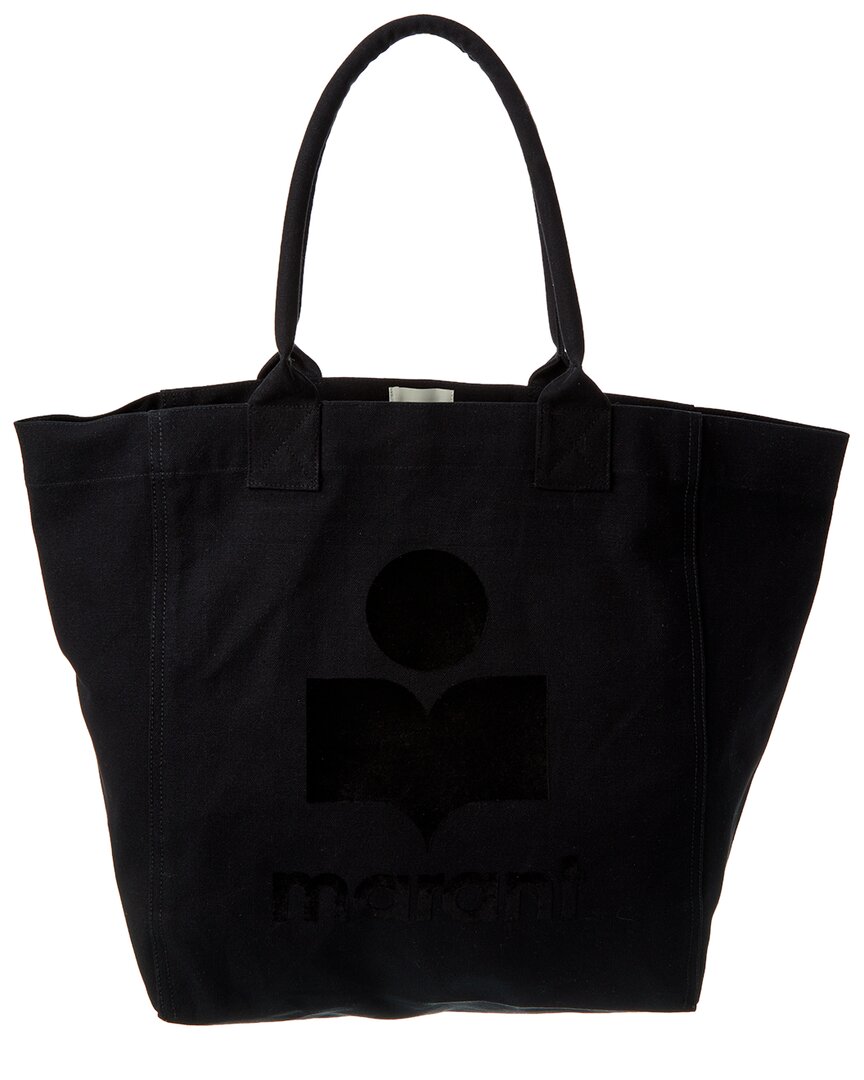 Isabel Marant Yenky Canvas Tote In Black