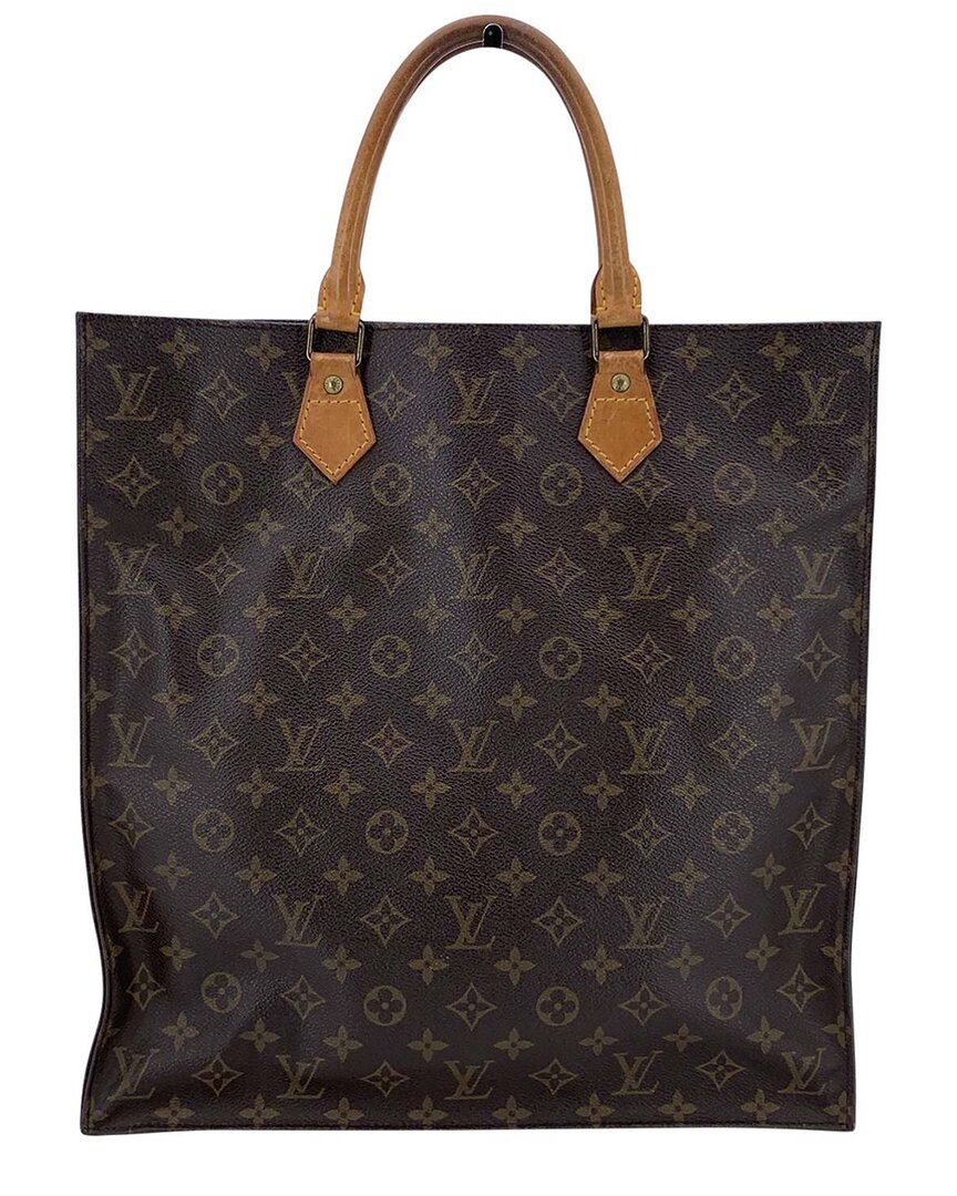 Pre-owned Louis Vuitton Brown Cotton Plat (authentic Pre-loved)