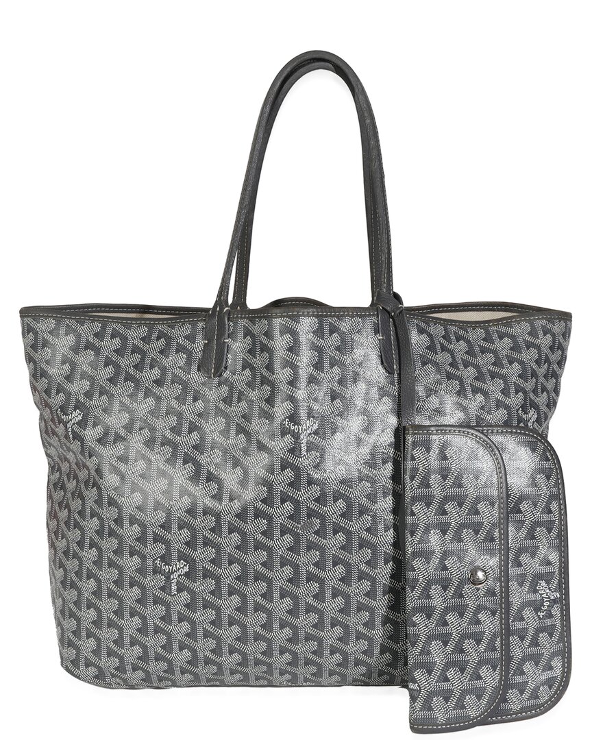 GOYARD Pre-owned Grey Ine Canvas Saint Louis Pm (authentic Pre-loved)