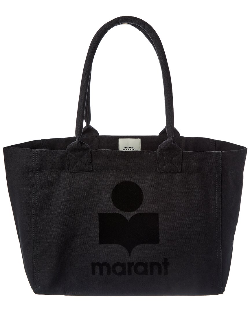 Isabel Marant Yenky Canvas Tote In Black
