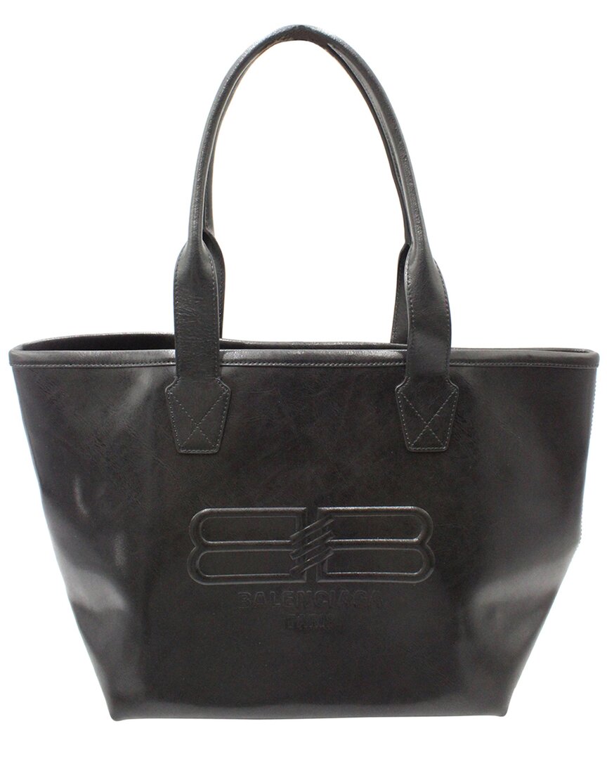 Balenciaga Bb Tote Bag (authentic Pre-loved) In Black