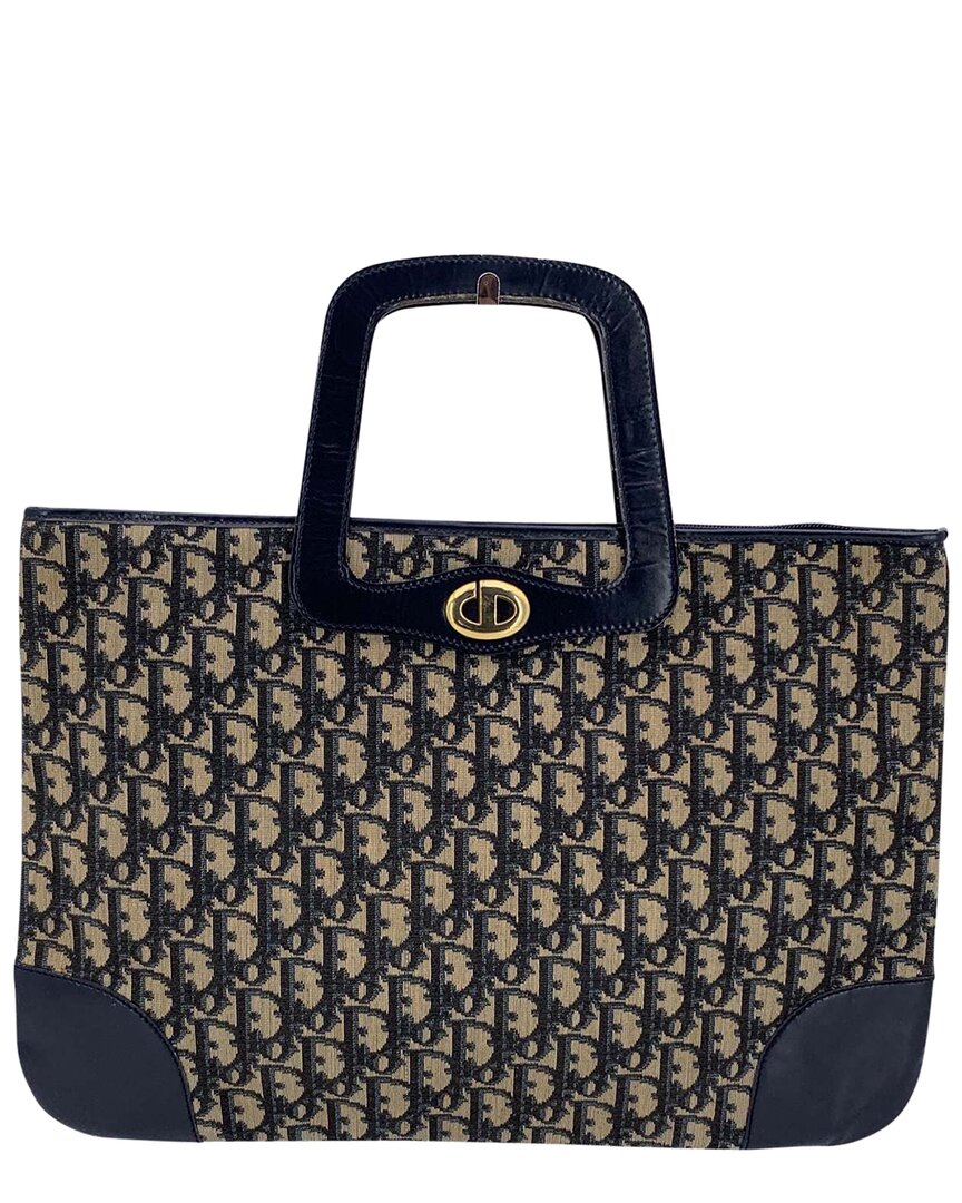 Dior Blue Cotton Tote (authentic Pre-loved)