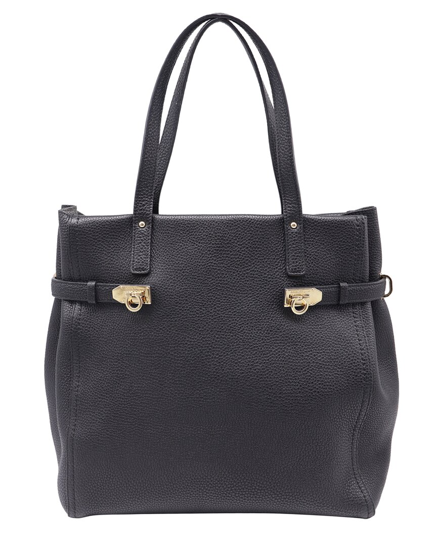 Ferragamo East/west Gancini Tote Bag (authentic Pre-loved)